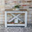 Console en bois massif 36 po Fegan