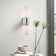 Anneruth Steel Armed Sconce