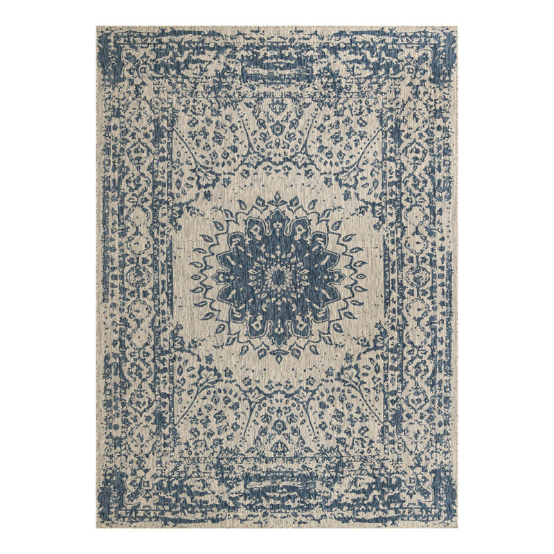 Ornate Lamotte Indoor/Outdoor Area Rug, Rectangle 10' x 14'1"