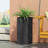 Outdoor Gray Magnesium Oxide Planter - 10.83 In. Depth, Width, 23.84 Ht For Height, Stylish Feature