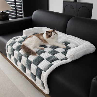 Ultra-Soft Plush Flannel Pet Bed