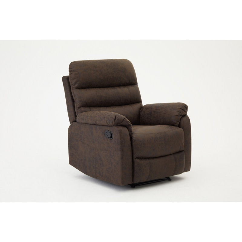 Kearrah 88cm Wide Standard Recliner, Brown