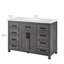 Ensemble de meuble-lavabo simple avec plateau Ella 48