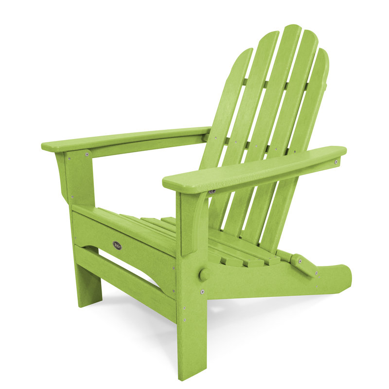Adirondack pliant POLYWOOD Cape Cod, Vert