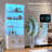 70.9'' H 2-drawer Display Cabinet With Human Sensor Light And Lock-670060835