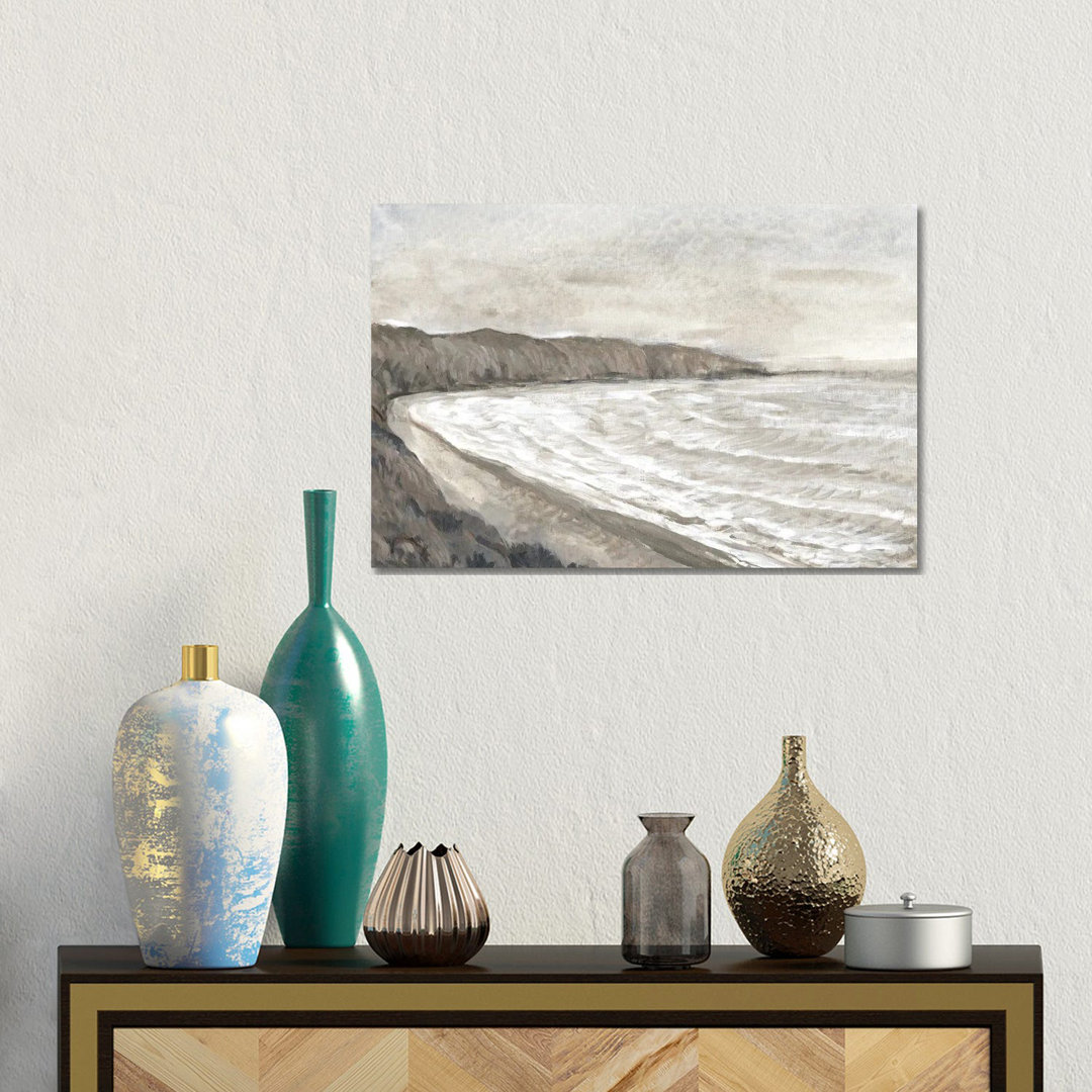 Coastal Shoreline I von Tim OToole - Galerie-verpackte Leinwand Giclée auf Leinwand