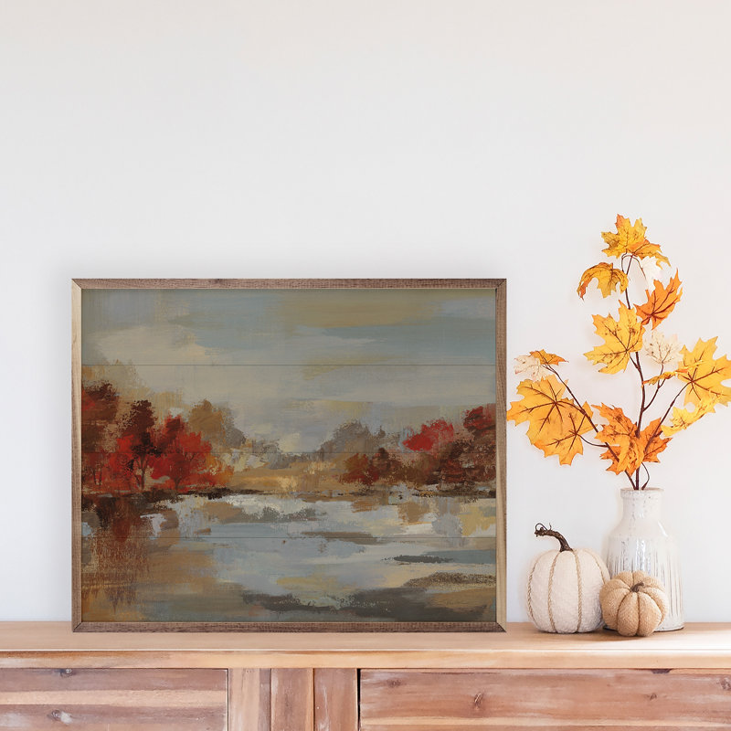 «Late Fall Reminiscence» par Silvia Vassileva, H 16 po x l 20 po