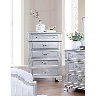 Commode 5 tiroirs 5 pièces
