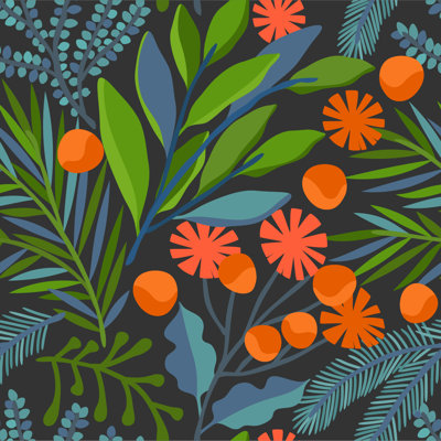 Floral Tile