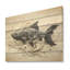 Art marin sur bois de pin-101404261