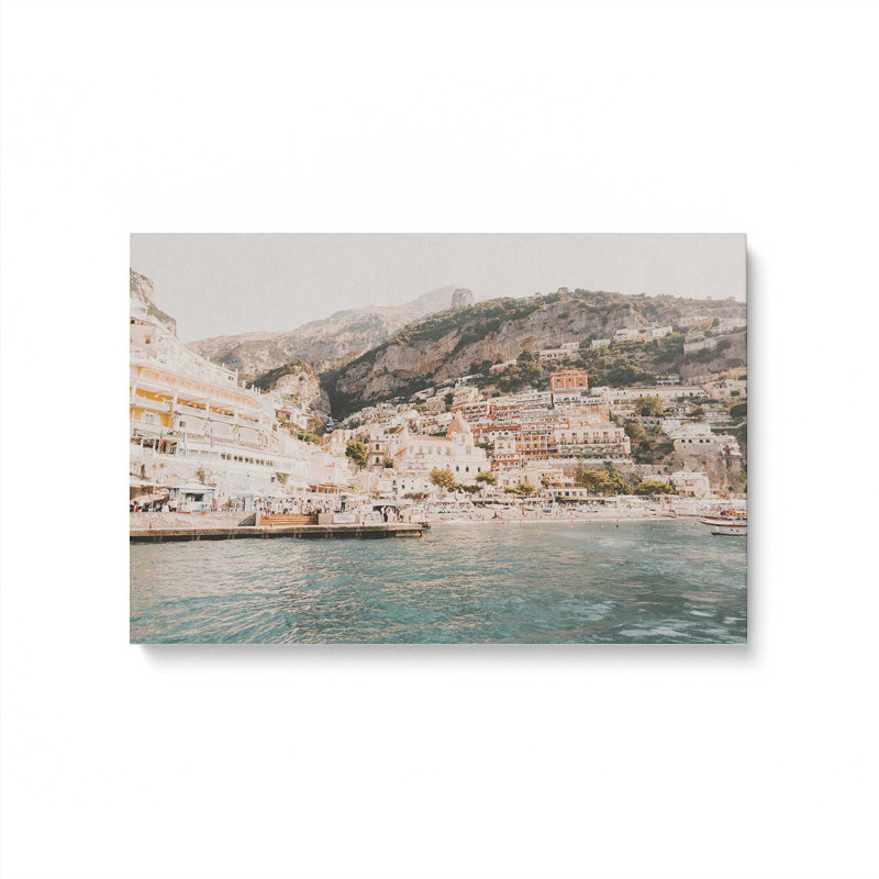 Impression sur toile Coastal Splendor, H 20 po x l 30 po x P 1,25 po, Toile tendue
