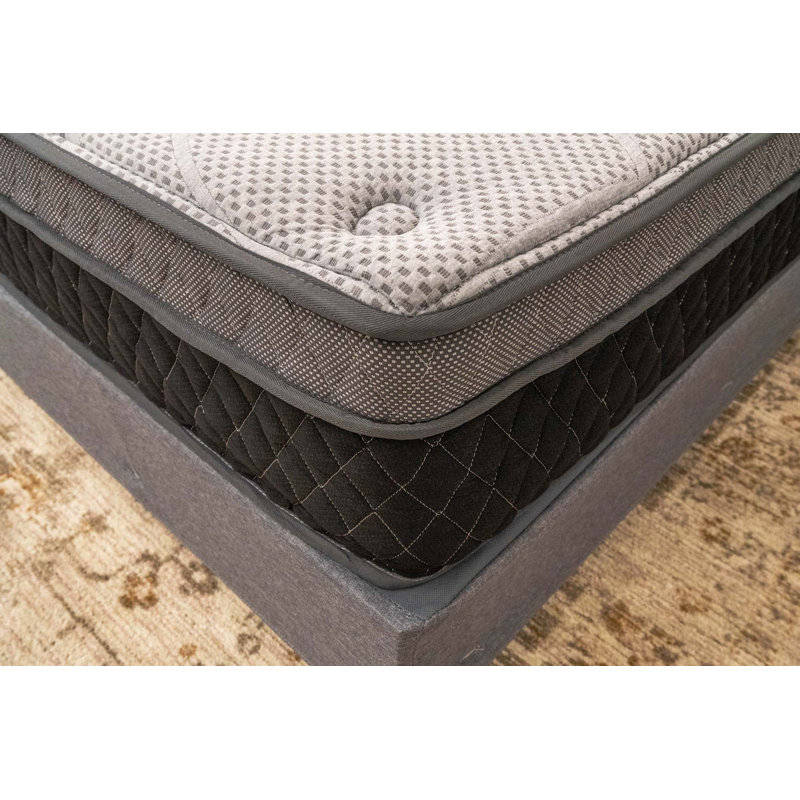 Matelas hybride avec ressorts ensachés, Très grand simple