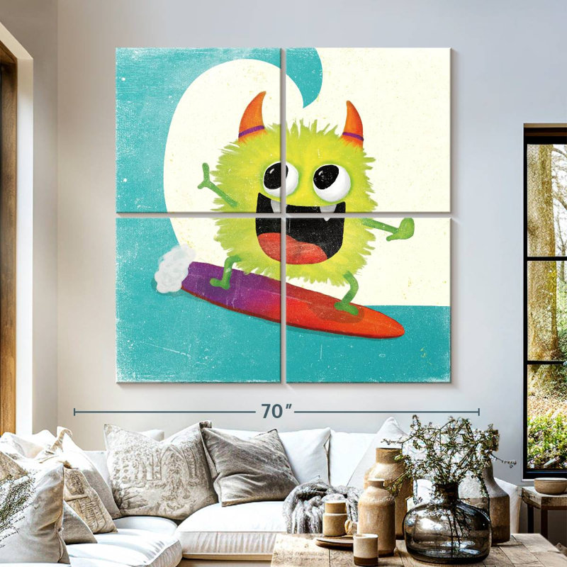 Ashelle Xtreme Monsters III, 57" H x 57" W