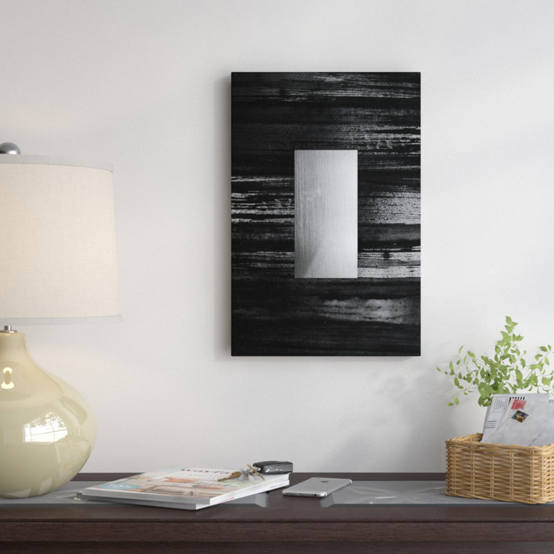 «Silver», reproduction d'art sur toile, H 12 po x l 8 po x P 0,75 po