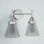 Éclairage pour meuble-lavabo à 2 lumières 17 po Caden Cone-320144485-363304683-363304681