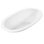 Basics® 72.5" Whirlpool Bathtub