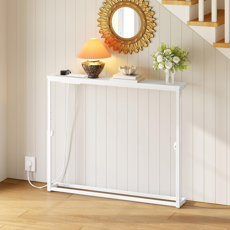 100cm Console Table, White