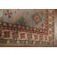 Tapis unique en laine noué à la main 8 pi 4 po x 10 pi 2 po nouvel âge gris / rouge / beige