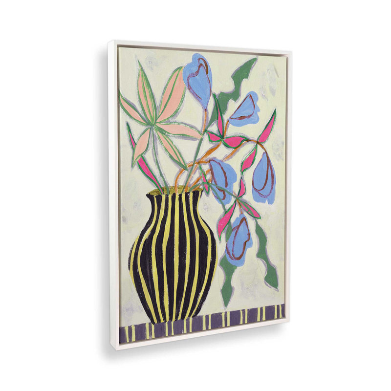 «Patchwork Vibrance II» par Melissa Wang, reproduction d'art, H 16 po x l 12 po, Blanc