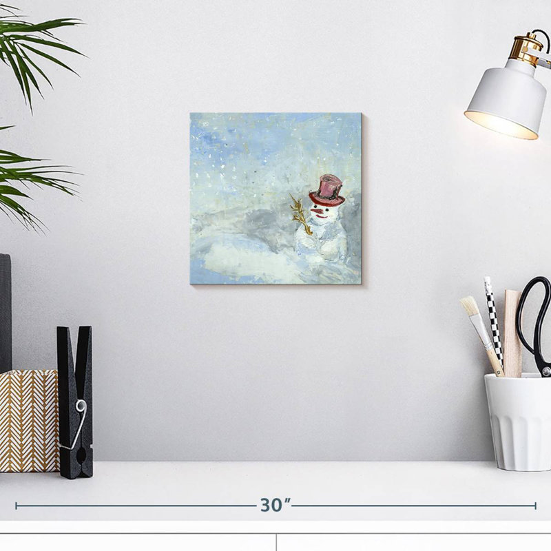 Bonhomme de neige simple, H 10 po x l 10 po