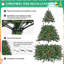 Arbre de Noël artificiel 4,5 pi
