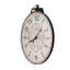 Horloge murale antique blanche 18 "x 29", horloge traditionnelle rétro
