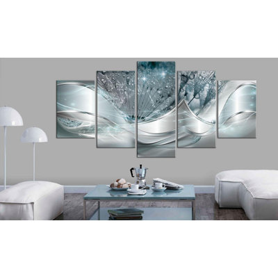Sparkling Dandelions Blue - 5 Pieces