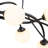 Dekisha 10-Light Glass Globe Branch Linear Chandelier