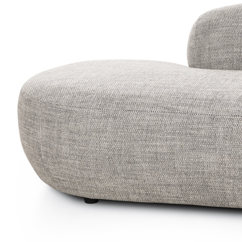 Chaise longue double Athens, Mélange de polyester Thames