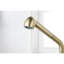 Robinet de buanderie coulissant High Arc en or et en acier inoxydable - construit pour une utilisation à long terme en acier avec douchette extractible