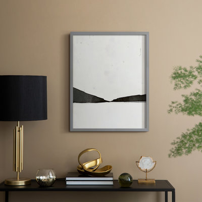 «Abstract Abstract», reproduction encadrée - prête à être accrochée - fabriquée aux États-Unis