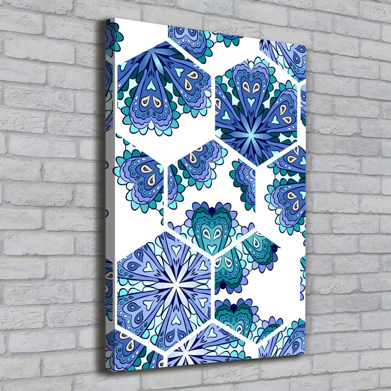 Elements Of The Mandala - Wrapped Canvas Print