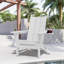 Chaise Adirondack pliante Wolak avec porte-gobelet-762678896