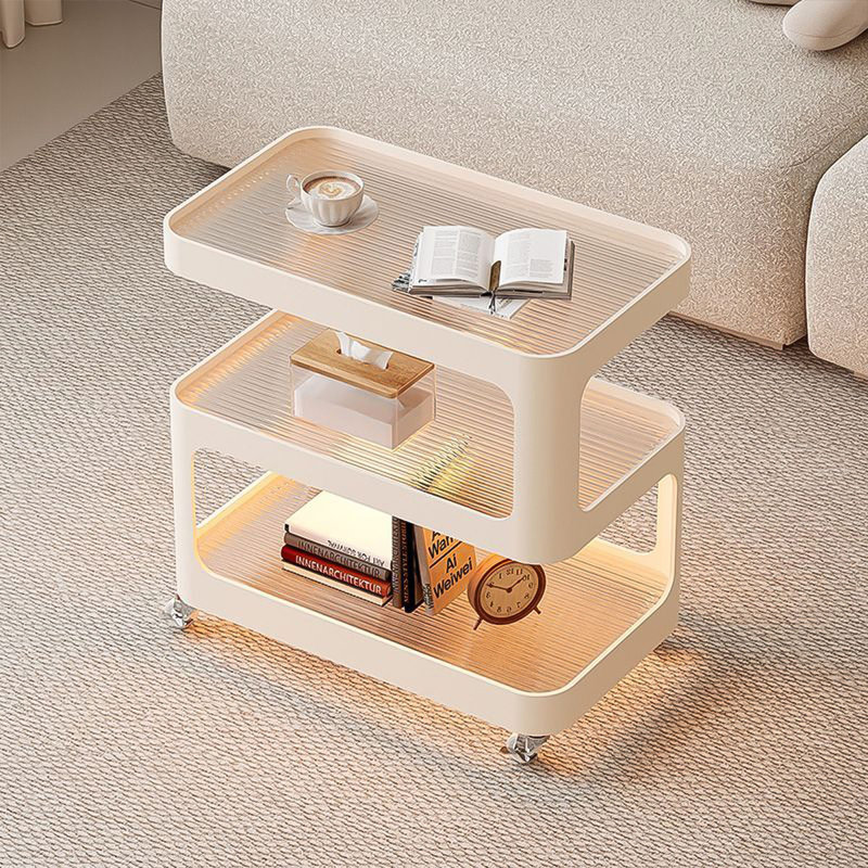 Table de chevet 23,62 po, H 23,62 po x l 23,62 po x P 11,81 po