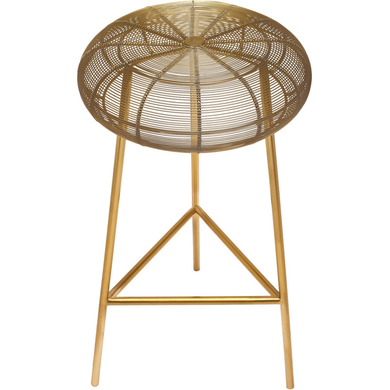 Tuscany Whitton Counter & Bar Stool, Bar Height (30.5" Seat Height), Gold