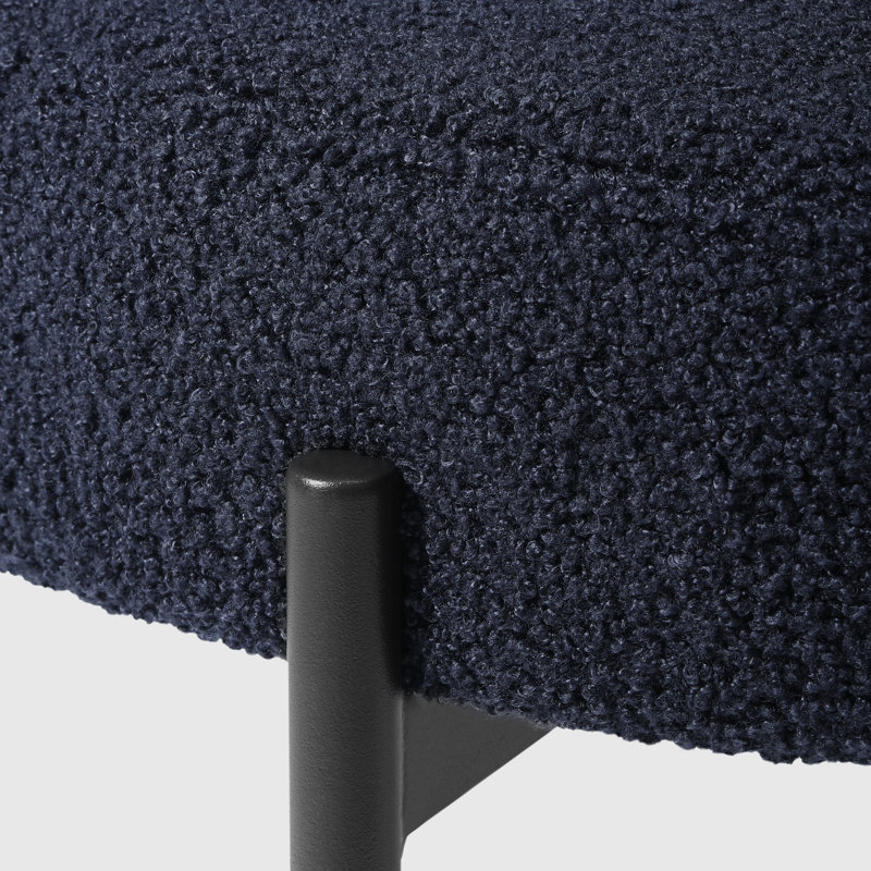 Chaise d'appoint Bayville, Bleu marine