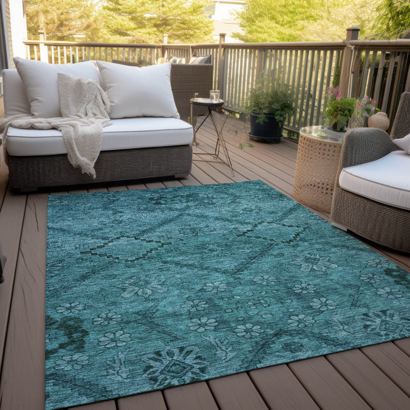  Malchow Non-Slip Indoor Door Mat, Rectangle 9' x 12'