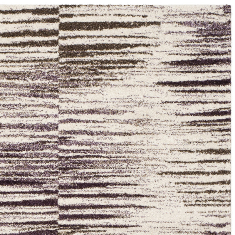 Tapis performance à motif abstrait Hatsuye, Rectangle 8 pi 9 po x 12 pi
