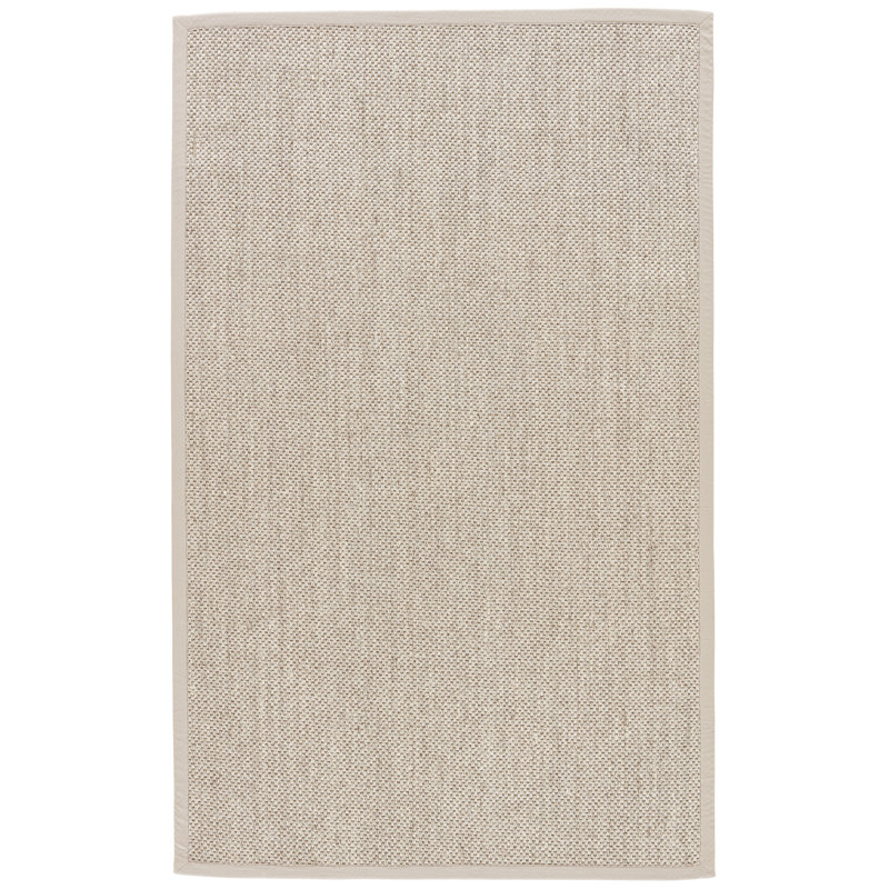 Jaipur Living Naples Natural Solid Beige/ Ivory Area Rug (2'X3'), Rectangle 2' x 3'