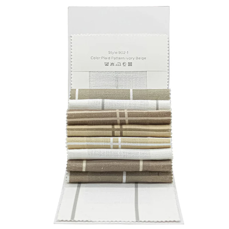 Sienna Windowpane Linen Booklet 11 Patterns
