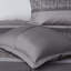 Édredon gris / taupe très grand - motif montagne 7 pièces-132971597-132971598