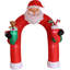 Arche gonflable géante de Noël Père Noël