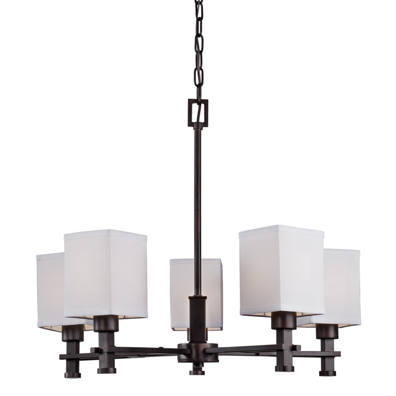 Lustre classique/traditionnel ombré 5 lumières Bullington