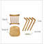 Solid Wood Slat Back Windsor Chair
