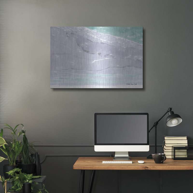  «Southwest Gallery 1» par Stellar Design Studio, art mural en métal, 36 po x 24 po, H 24 po x l 36 po