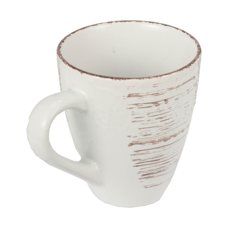 Grande tasse à café Guernsey, Blanc