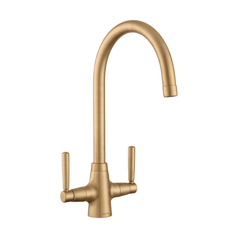 Rangemaster Sink & Taps Kitchen Faucet, Satin Bronze