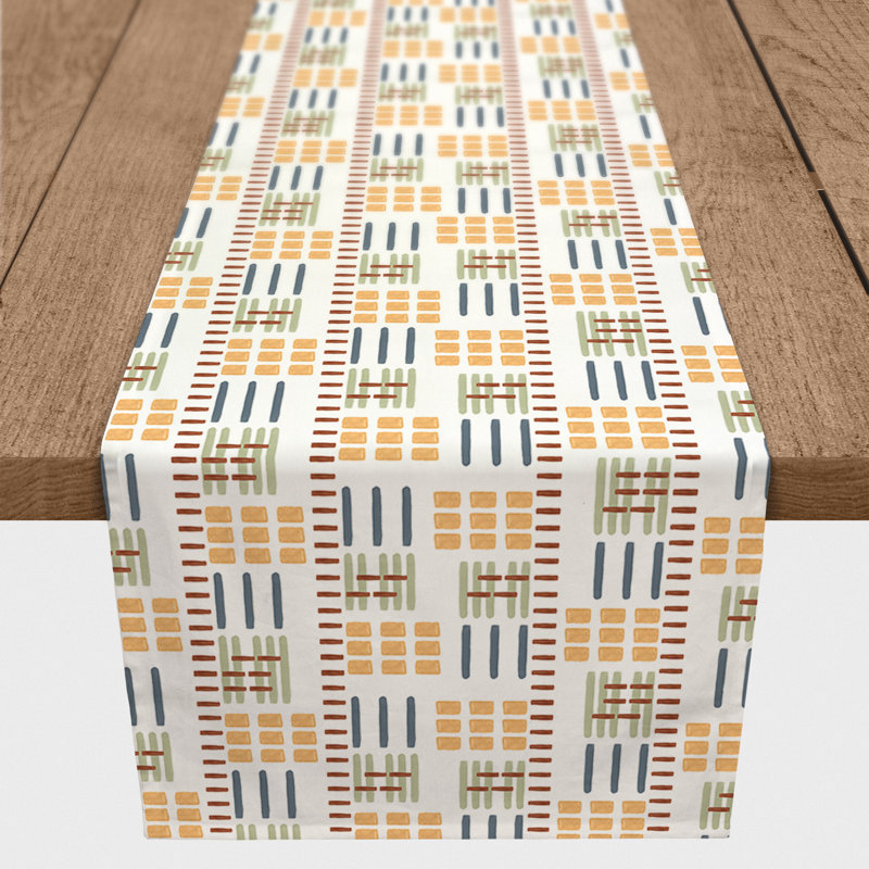 Averley Rectangle Polyester Table Runner, 90" x 16"
