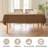 Textured Tablecloth Round 60 Inch Waterproof Spill-Proof Wipeable Table Cloth Wrinkle Free Circle Dining Table Cover,Coffee