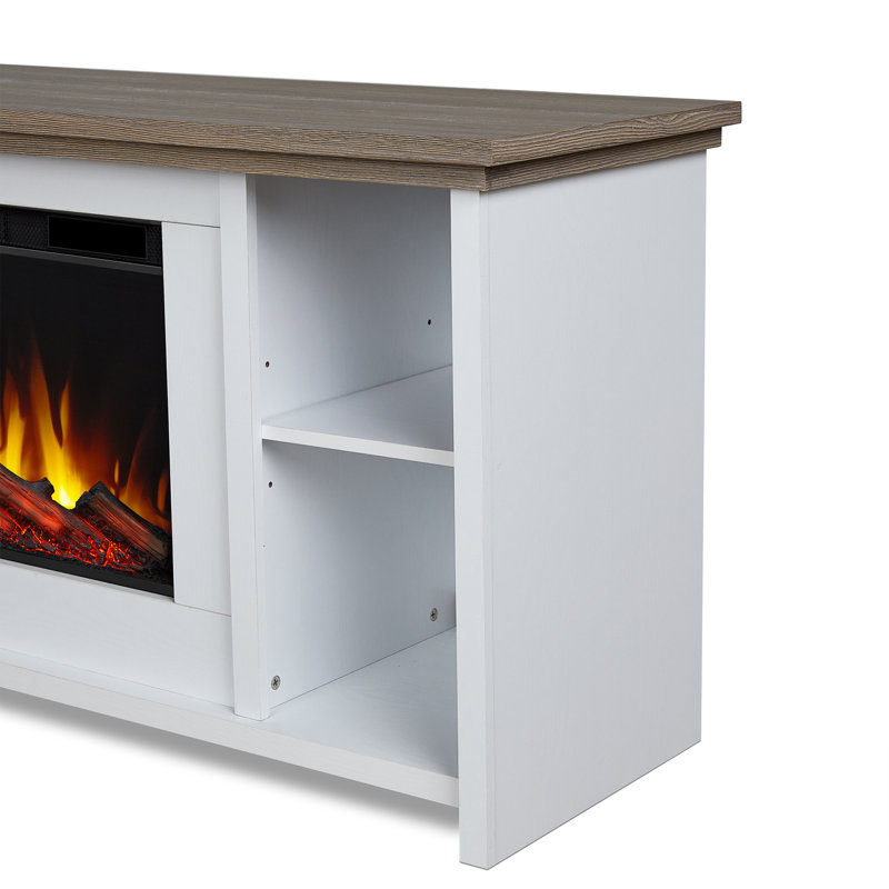 Tramore 62" TV Stand with Electric Fireplace by Real Flame